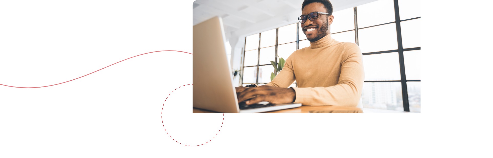 Zufriedener Mitarbeiter über neue Arbeitzeitmodelle