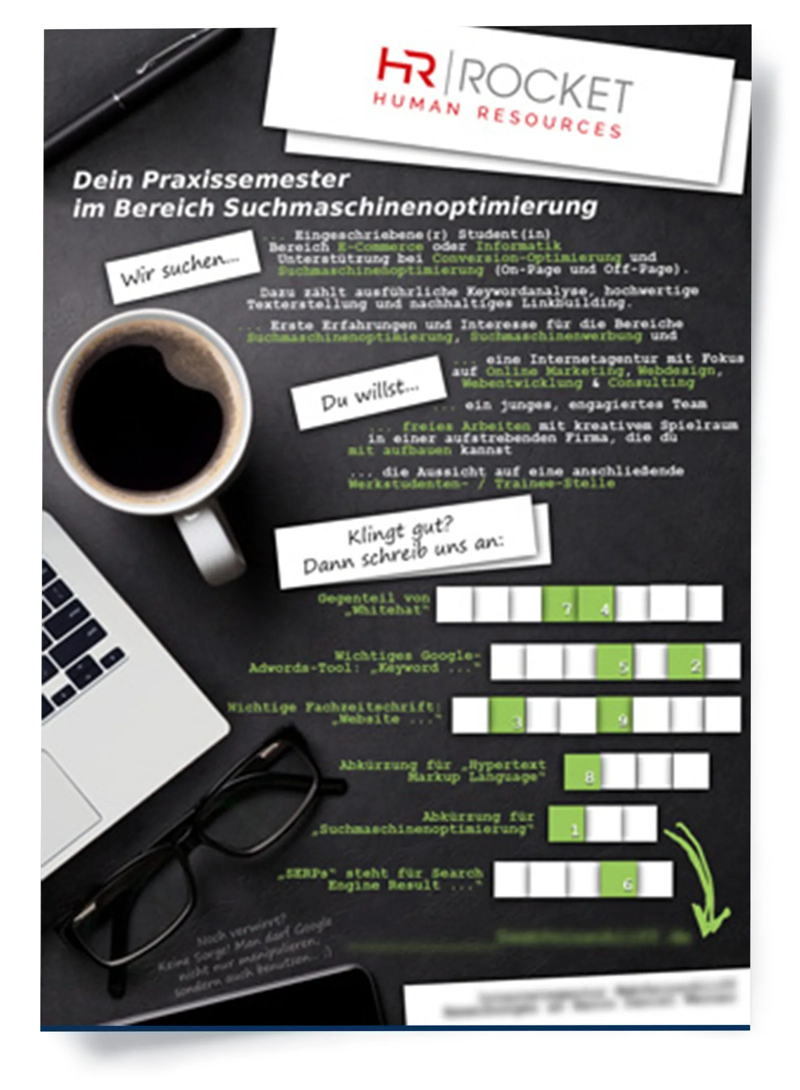 Kreative Stellenanzeige Beispiel IT-Sektor