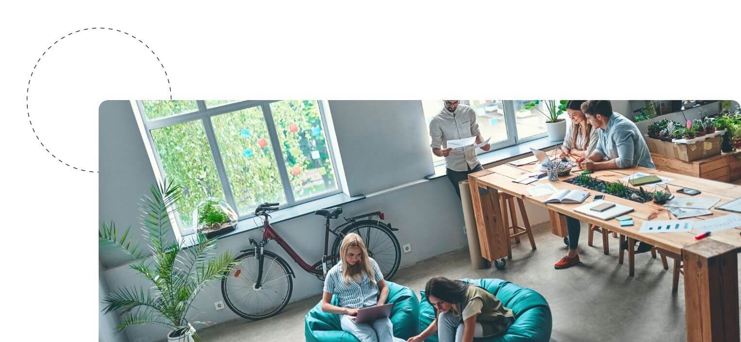 Coworking Space als Beispiel für New Work