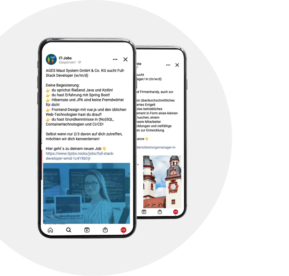 Social Media Recruiting Ergebnisse - Reichweite über soziale Medien