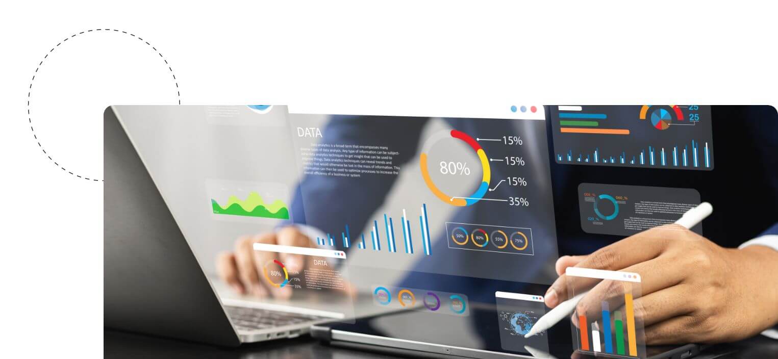 Personaler benutzt Workforce Analytics Tools