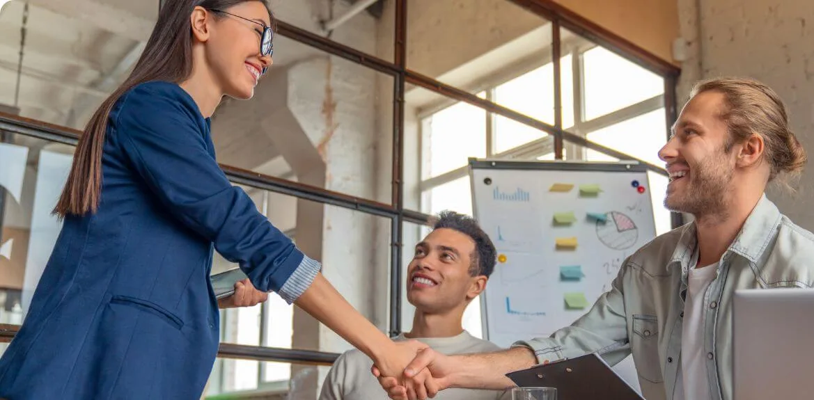 Erfolgereiche Einstellung durch hohe Offer Acceptance Rate