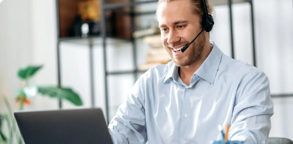 Recruiter führt Vorstellungsgespräch