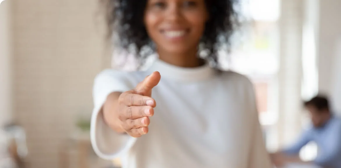 Unternehmen stellt sich nach Reverse Recruiting vor. 