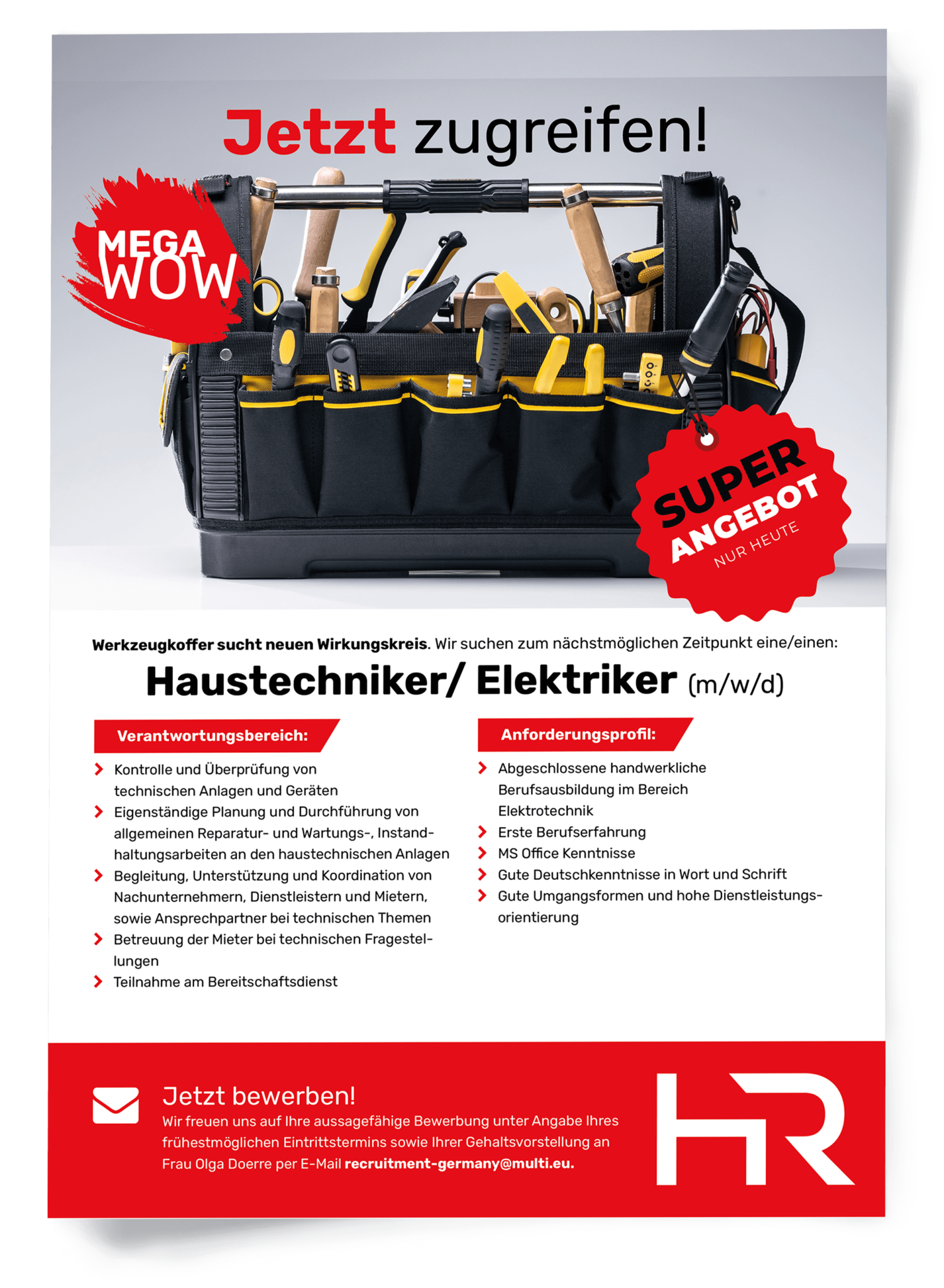 ᐅ Kreative Stellenanzeigen erstellen & entwerfen lassen ☑️