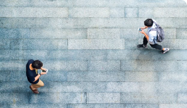 Einfaches Bewerbungsgespräch über WhatsApp