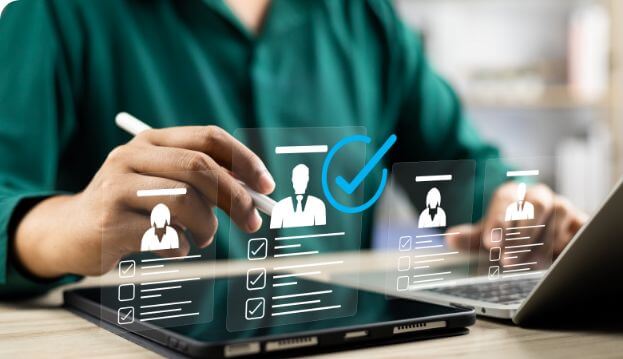 Background Check Mobil erfolgreicher Background Check