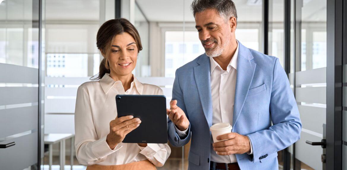 Jobsharing Definition Zwei Kollegen betreiben Jobsharing